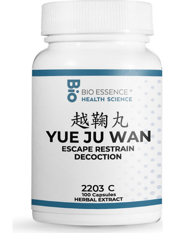 Bio Essence Health Science, Yue Ju Wan, Escape Restrain Decoction, 100 Capsules