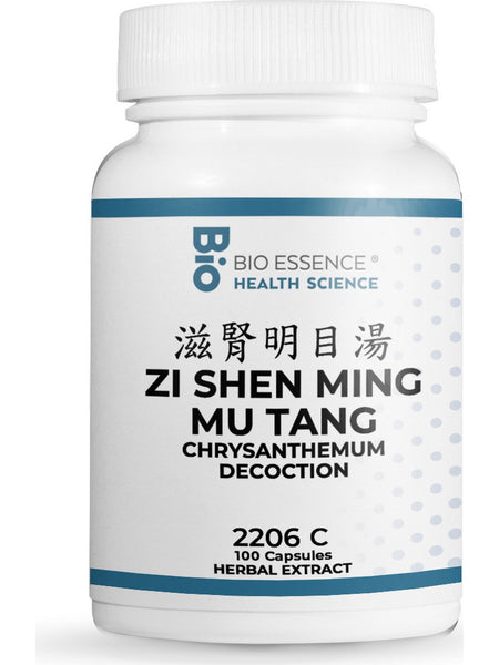 Bio Essence Health Science, Zi Shen Ming Mu Tang, Chrysanthemum Decoction, 100 Capsules