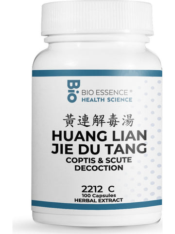 Bio Essence Health Science, Huang Lian Jie Du Tang, Coptis & Scute Decoction, 100 Capsules