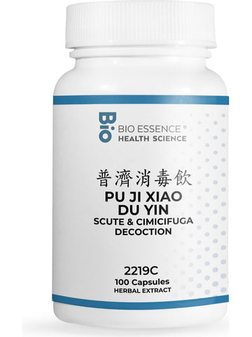 Bio Essence Health Science, Pu Ji Xiao Du Yin, Scute & Cimicifuga Decoction, 100 Capsules
