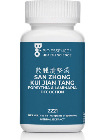 Bio Essence Health Science, San Zhong Kui Jian Tang, Forsythia & Laminaria Decoction, Granules, 100 grams