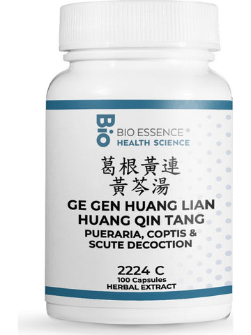 Bio Essence Health Science, Ge Gen Huang Lian Huang Qin Tang, Kudzu, Coptis & Scute Decoction, 100 Capsules