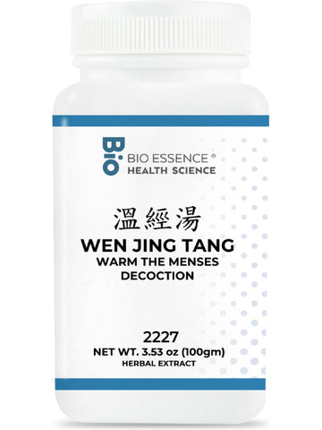Bio Essence Health Science, Wen Jing Tang, Warm The Menses Decoction, Granules, 100 grams