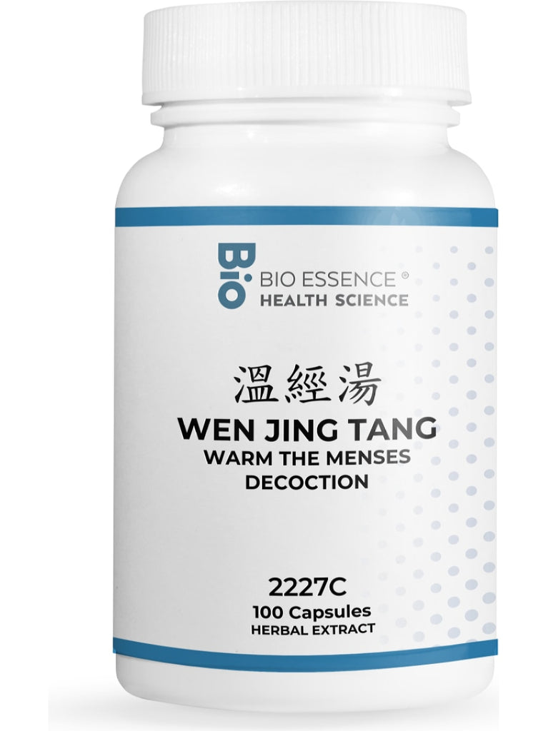 Bio Essence Health Science, Wen Jing Tang, Warm The Menses Decoction, 100 Capsules