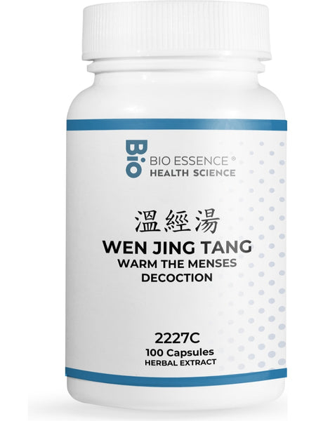 Bio Essence Health Science, Wen Jing Tang, Warm The Menses Decoction, 100 Capsules