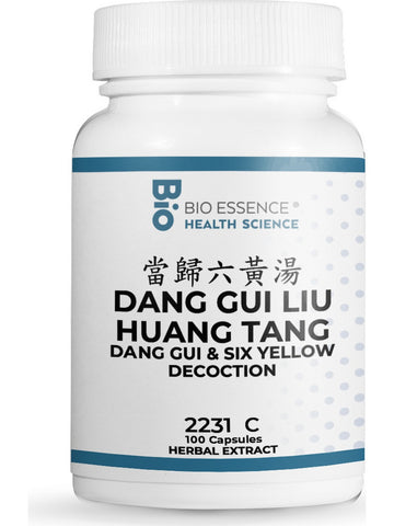 Bio Essence Health Science, Dang Gui Liu Huang Tang, Dang Gui & Six Yellow Decoction, 100 Capsules