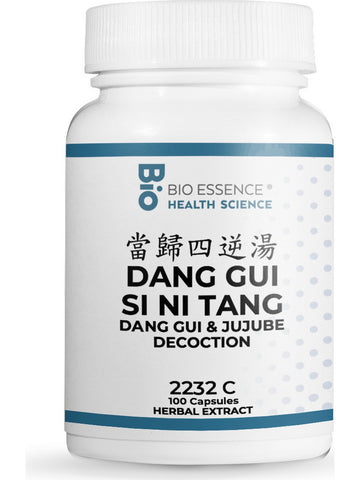Bio Essence Health Science, Dang Gui Si Ni Tang, Dang Gui & Jujube Decoction, 100 Capsules