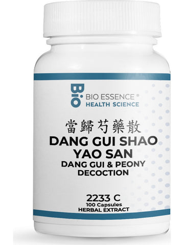 Bio Essence Health Science, Dang Gui Shao Yao San, Dang Gui & Peony Decoction, 100 Capsules