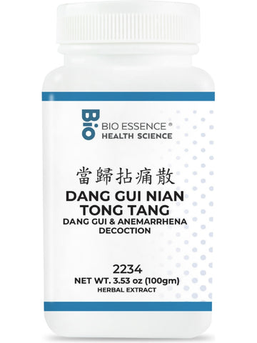 Bio Essence Health Science, Dang Gui Nian Tong Tang, Dang Gui & Anemarrhena Decoction, Granules, 100 grams