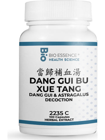 Bio Essence Health Science, Dang Gui Bu Xue Tang, Dang Gui & Astragalus Decoction, 100 Capsules