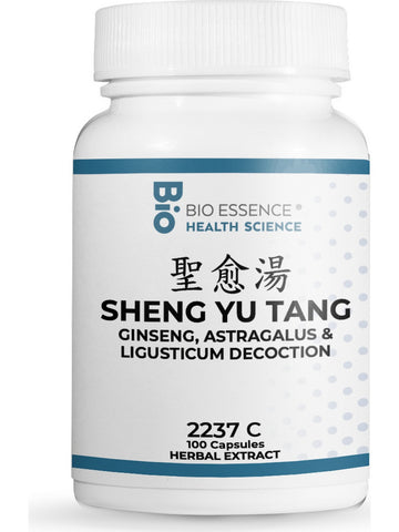 Bio Essence Health Science, Sheng Yu Tang, Ginseng, Astragulus & Ligusticum Decoction, 100 Capsules