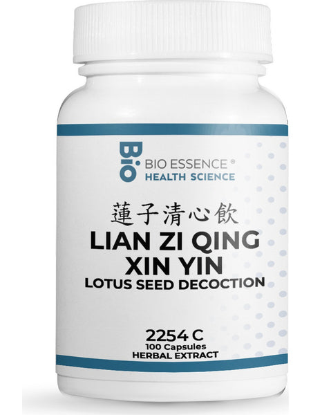 Bio Essence Health Science, Lian Zi Qing Xin Yin, Lotus Seed Decoction, 100 Capsules