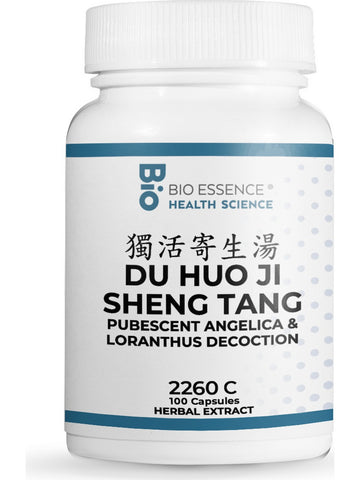 Bio Essence Health Science, Du Huo Ji Sheng Tang, Pubescent Angelica & Loranthus Decoction, 100 Capsules