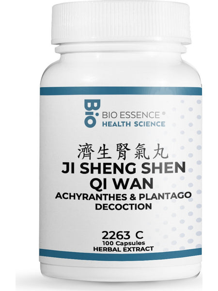Bio Essence Health Science, Ji Sheng Shen Qi Wan, Achyranthes & Plantago Decoction, 100 Capsules
