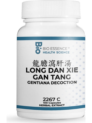 Bio Essence Health Science, Long Dan Xie Gan Tang, Gentian Decoction, 100 Capsules