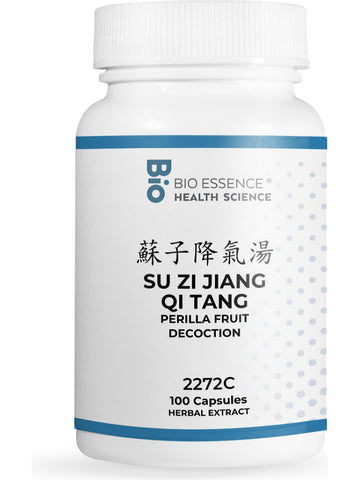 Bio Essence Health Science, Su Zi Jiang Qi Tang, Perilla Fruit Decoction, 100 Capsules
