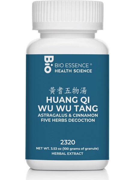 Bio Essence Health Science, Huang Qi Wu Wu Tang, Astragalus & Cinnamon Five He, Granules, 100 grams