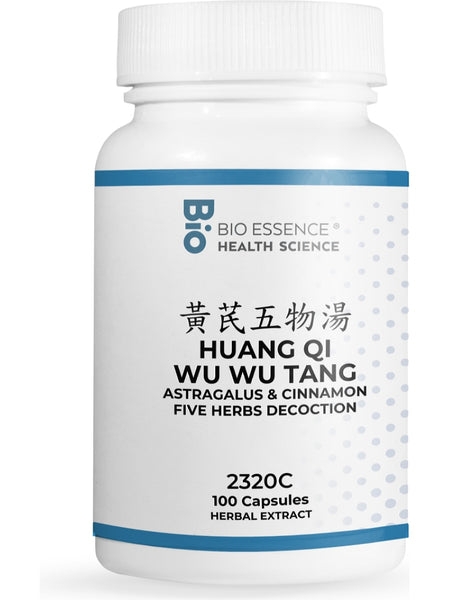 Bio Essence Health Science, Huang Qi Wu Wu Tang, Astragalus & Cinnamon Five He, 100 Capsules