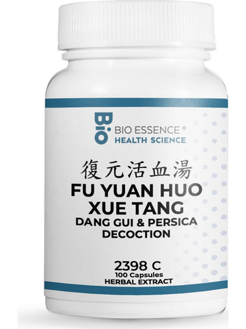Bio Essence Health Science, Fu Yuan Huo Xue Tang, Dang Gui & Persica Decoction, 100 Capsules