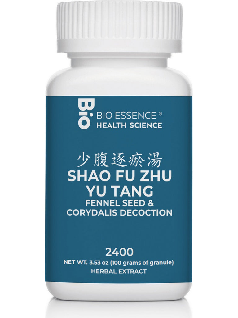 Bio Essence Health Science, Shao Fu Zhu Yu Tang, Fennel Seed & Corydalis Decoction, Granules, 100 grams