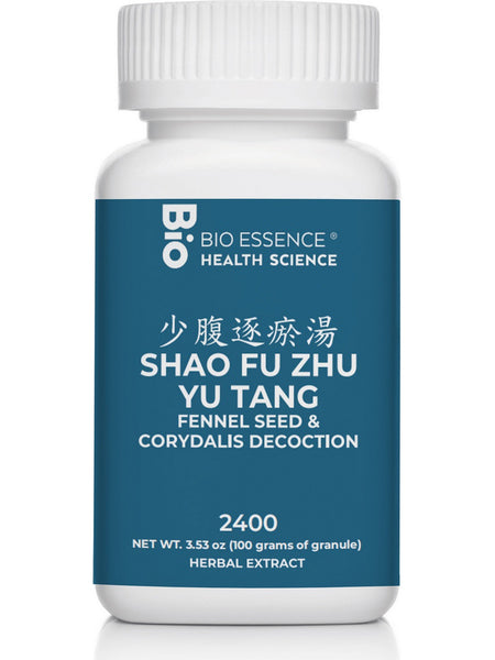 Bio Essence Health Science, Shao Fu Zhu Yu Tang, Fennel Seed & Corydalis Decoction, Granules, 100 grams