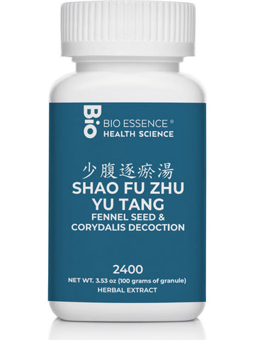 Bio Essence Health Science, Shao Fu Zhu Yu Tang, Fennel Seed & Corydalis Decoction, Granules, 100 grams