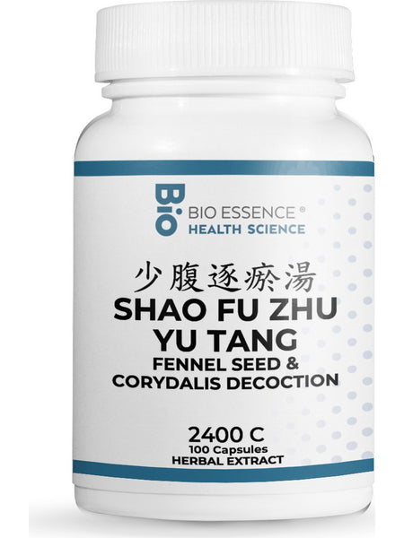 Bio Essence Health Science, Shao Fu Zhu Yu Tang, Fennel Seed & Corydalis Decoction, 100 Capsules