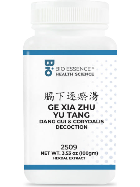 Bio Essence Health Science, Ge Xia Zhu Yu Tang, Dang Gui & Corydalis Decoction, Granules, 100 grams