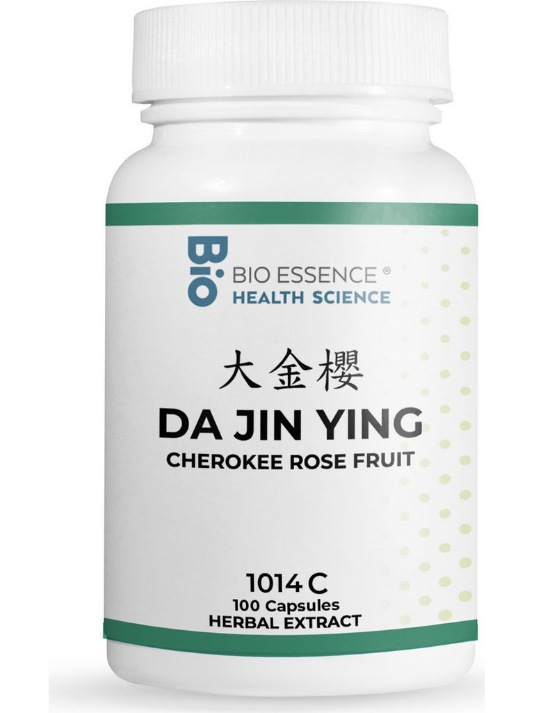 Bio Essence Health Science, Da Jin Ying, Cherokee Rose Fruit, 5:1 Extract Capsules, 100 Capsules