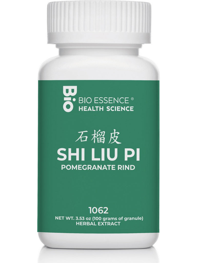 Bio Essence Health Science, Shi Liu Pi, Pomegranate Husk, 5:1 Extract Granules, 100 grams