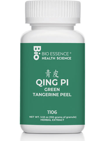 Bio Essence Health Science, Qing Pi, Green Tangerine Peel, 5:1 Extract Granules, 100 grams