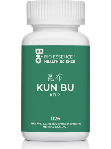 Bio Essence Health Science, Kun Bu, Eckloniae Thallus, 5:1 Extract Granules, 100 grams