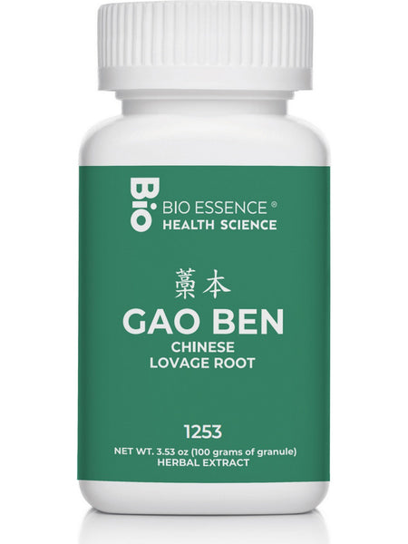 Bio Essence Health Science, Gao Ben, Chinese Lovage Root, 5:1 Extract Granules, 100 grams