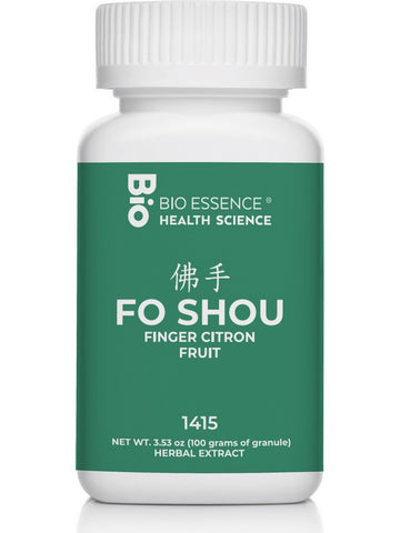 Bio Essence Health Science, Fo Shou, Finger Citron Fruit, 5:1 Extract Granules, 100 grams