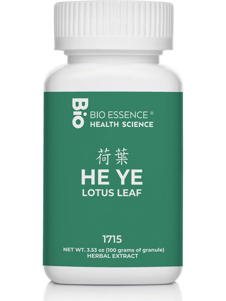 Bio Essence Health Science, He Ye, Lotus Leaf, 5:1 Extract Granules, 100 grams