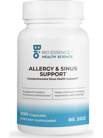 Bio Essence Health Science, Allergy & Sinus Support, 100 Capsules