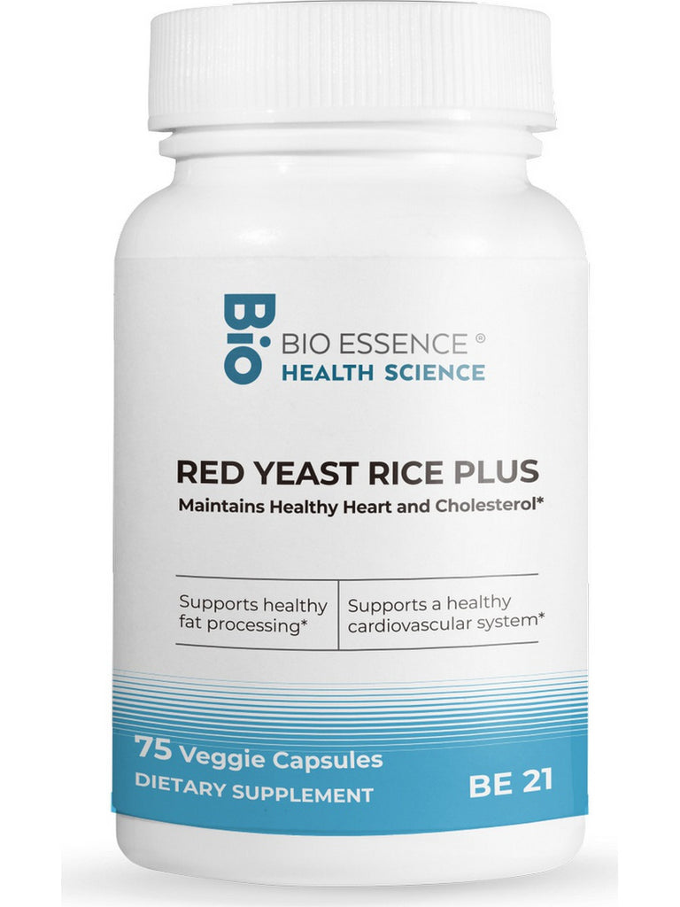 Bio Essence Health Science, Red Yeast Rice Plus, 75 Veggie Capsules