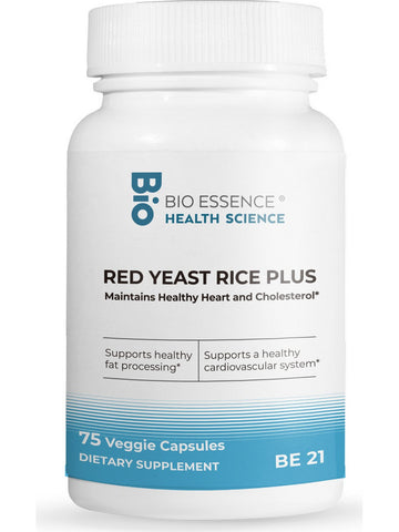 Bio Essence Health Science, Red Yeast Rice Plus, 75 Veggie Capsules