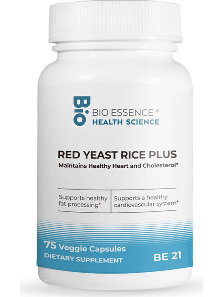 Bio Essence Health Science, Red Yeast Rice Plus, 75 Veggie Capsules