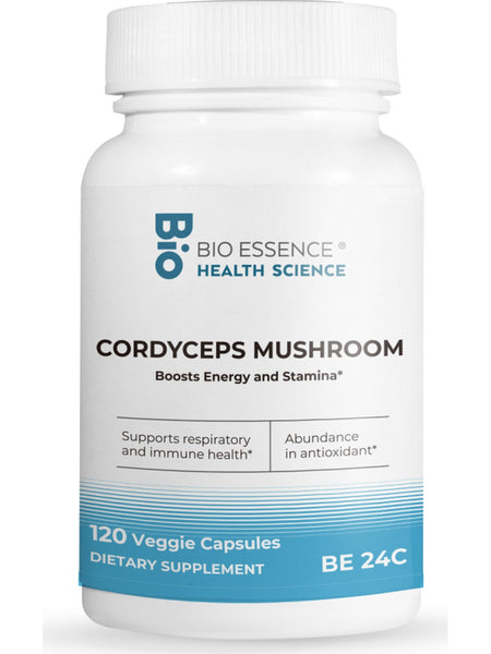 Bio Essence Health Science, Cordyceps Mushroom, 120 Veggie Capsules