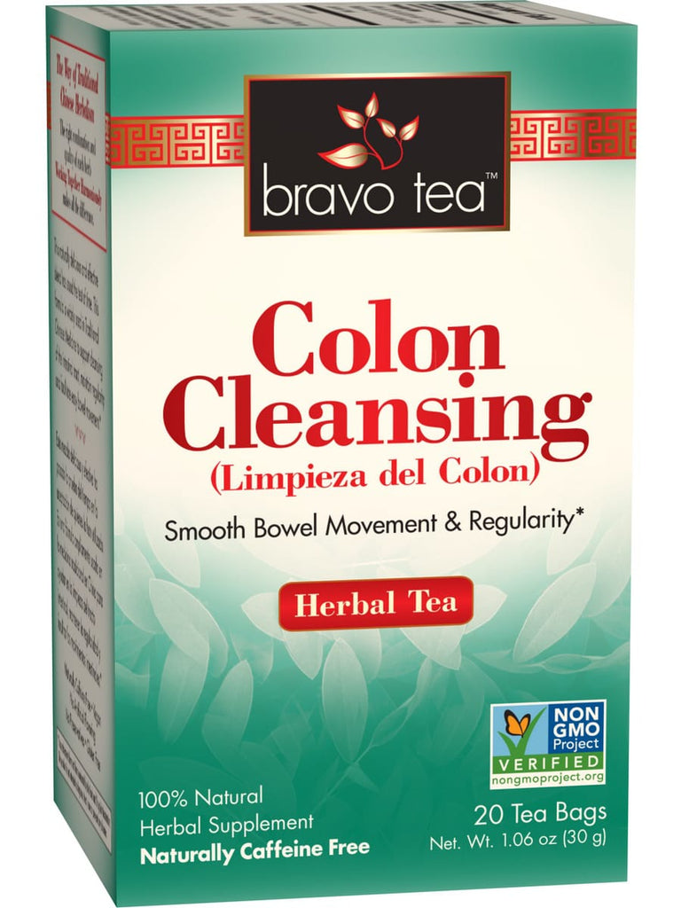 ** 12 PACK ** Bravo Tea, Colon Cleansing, 20 Tea Bags