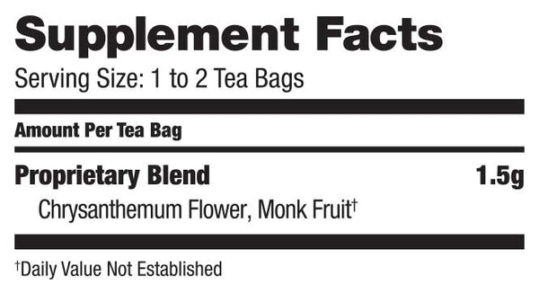 Bravo Tea, Chrysanthemum, 20 Tea Bags