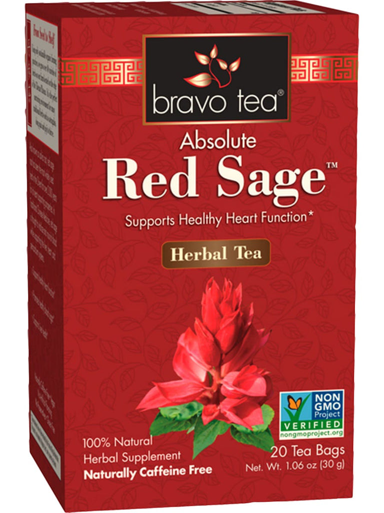 ** 12 PACK ** Bravo Tea, Red Sage Root, 20 Tea Bags