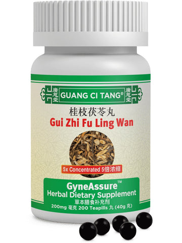 Guang Ci Tang, Gui Zhi Fu Ling Wan, GyneAssure, 200 teapills