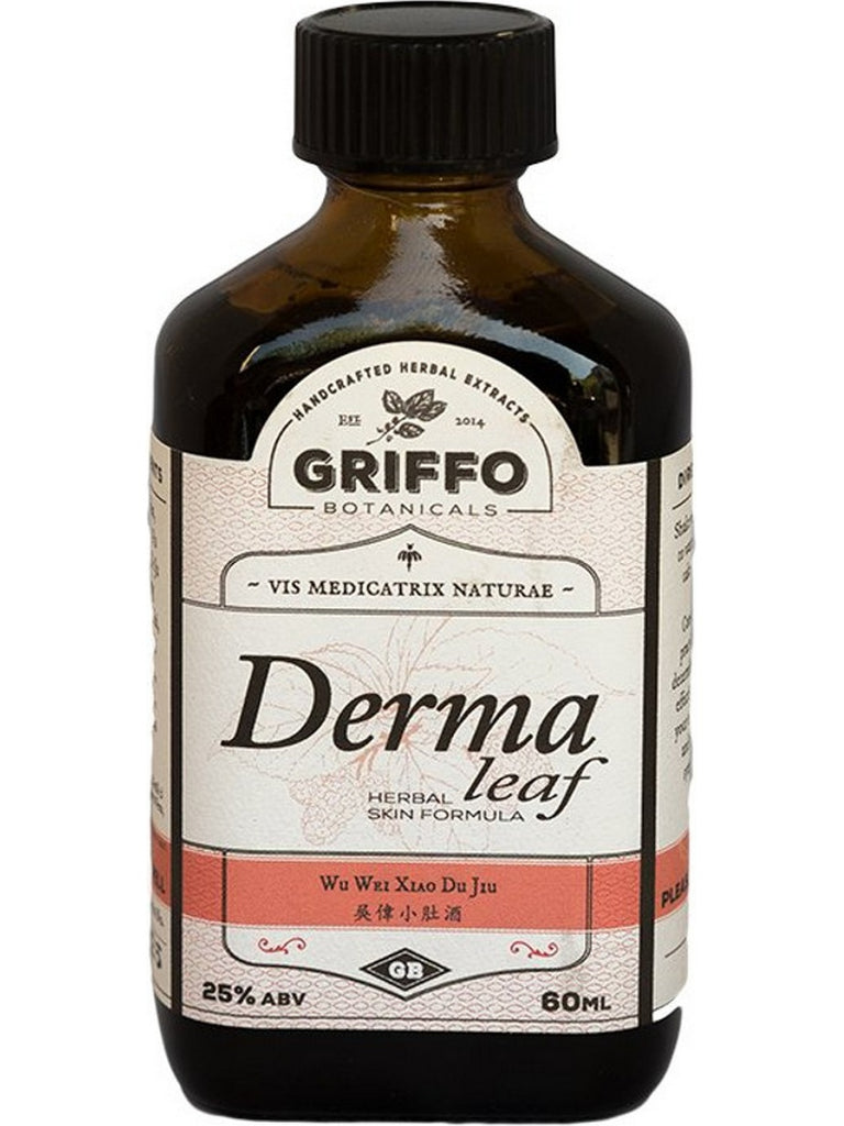 Griffo Botanicals, Dermaleaf, Wu Wei Xiao Du Jiu, 60 ml