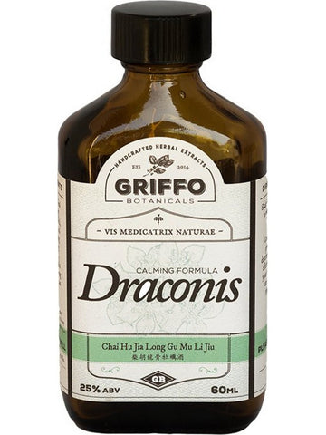 Griffo Botanicals, Draconis, Chai Hu Jia Long Gu Mu Li Jiu, 60 ml