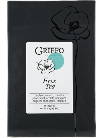 Griffo Botanicals, Free Tea, 14 Tea Bags