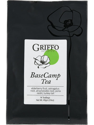 Griffo Botanicals, BaseCamp Tea, 14 Tea Bags