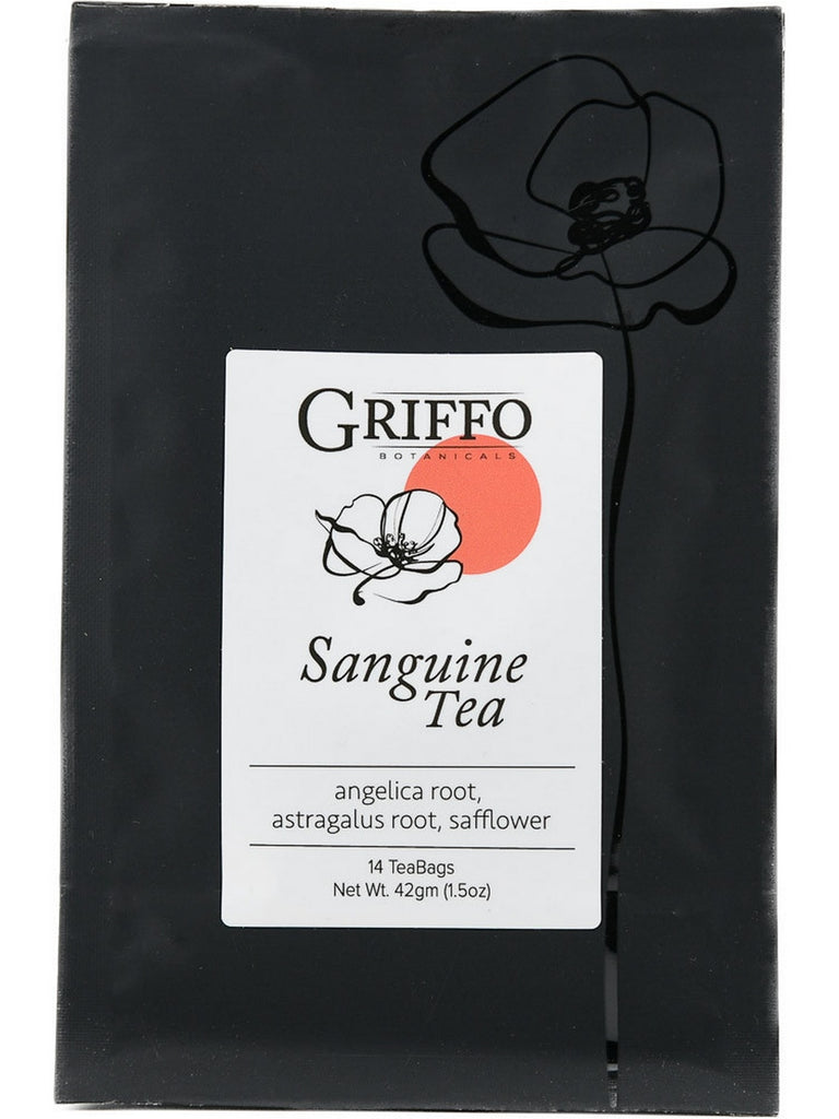 Griffo Botanicals, Sanguine Tea, 14 Tea Bags