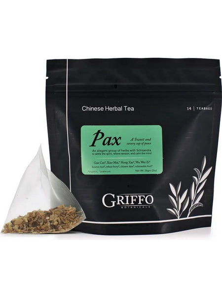 Griffo Botanicals, Pax Tea, Gan Mai Da Zao Wan, 14 Teabags